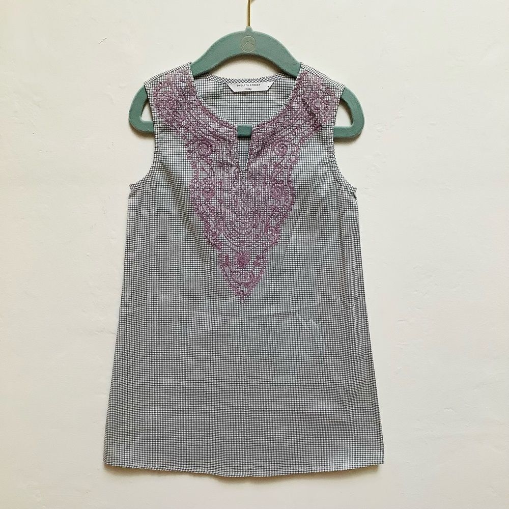 CYNTHIA VINCENT GIRLS EMBROIDERED DRESS NWOT 4T